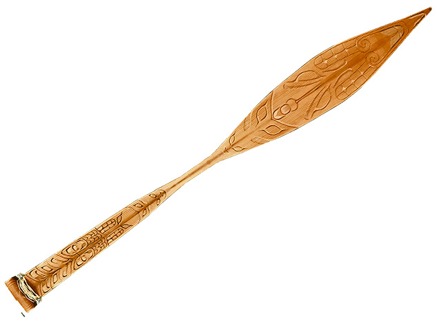 Northwest Coast Oar